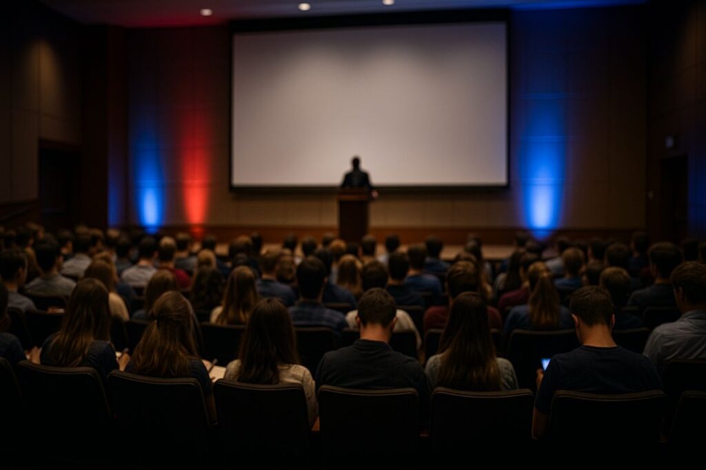 Charlie Kirk impact on right-wing activism at a campus event