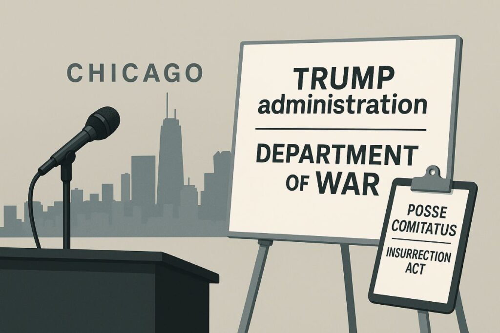 Trump administration threat of crackdown in Chicago prompts protests and legal pushback