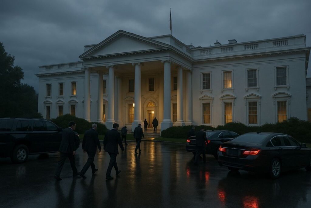 Trump meeting at the White House with congressional leaders as shutdown deadline looms