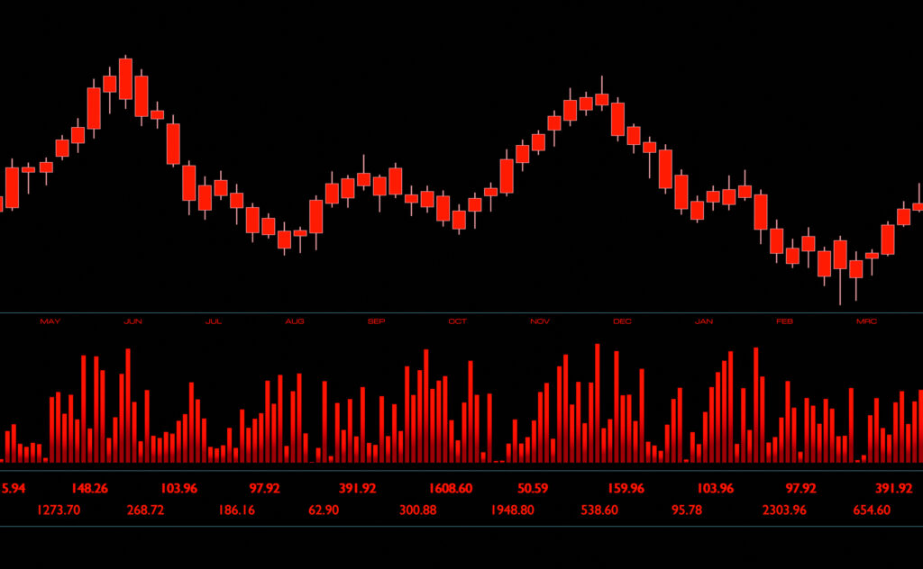 Tariff threats market selloff feature image showing a neutral trading floor with unbranded price boards during a sudden decline