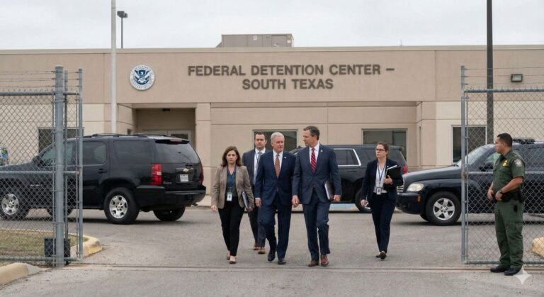 ICE inspections at immigration detention centers by lawmakers