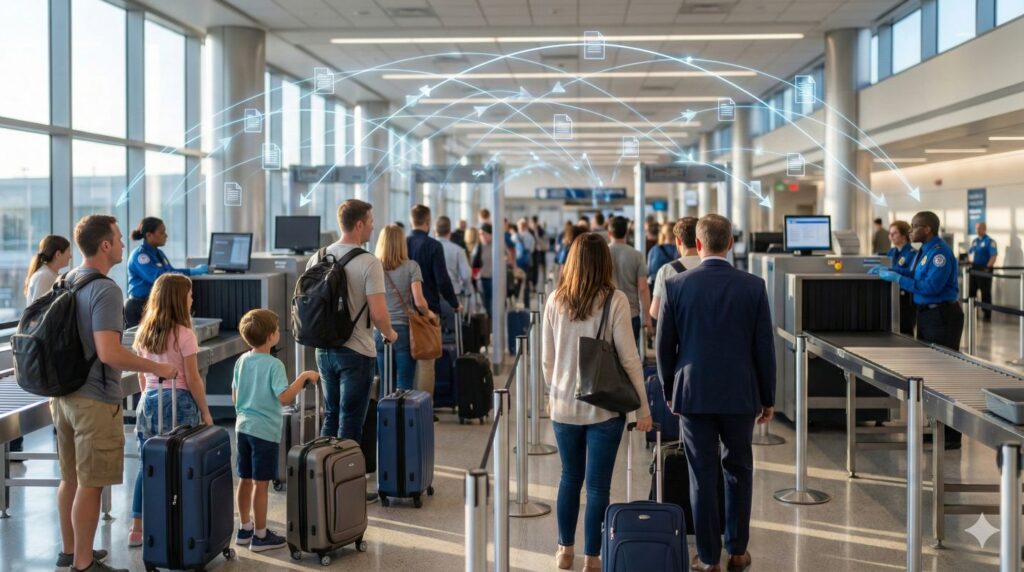 TSA passenger data and ICE privacy concerns at U.S. airports